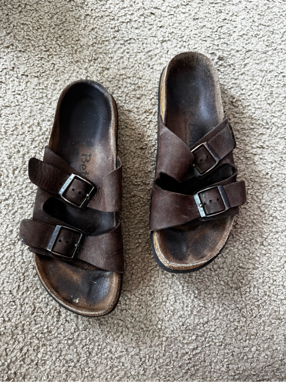 Brown leather Betula by Birkenstock Arizona sandals